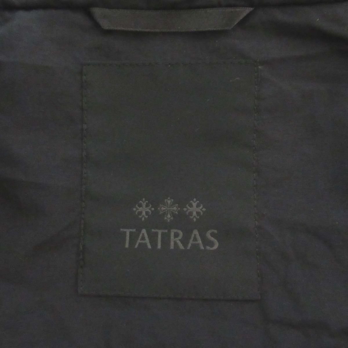 美品 22SS TATRAS タトラス ALRESCHA アルレシャ ナイロン モッズコート LTAT22S4888-L サイズ01 155/80A ネイビー C0602_画像8