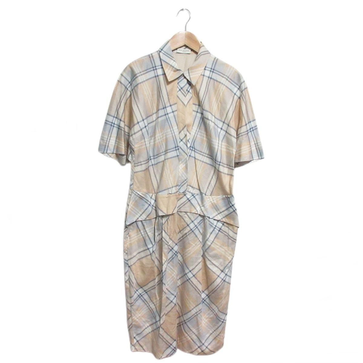 クリスマスツリー特価! DRIES 美品 VAN ベージュ 36 ドレス