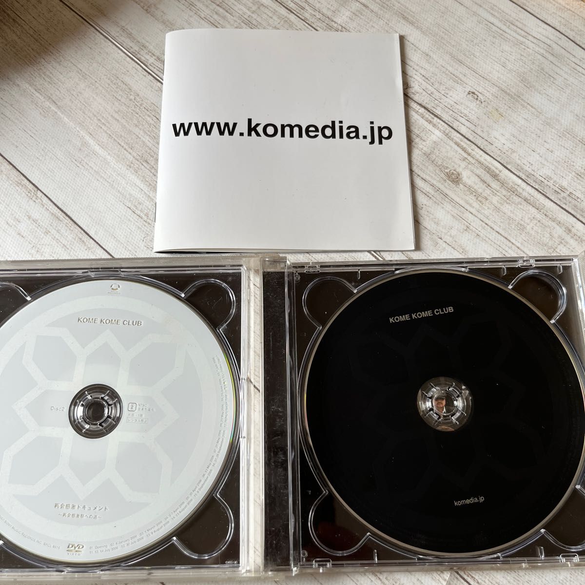 KOME KOME CLUB CD+DVDアルバム　米米クラブ