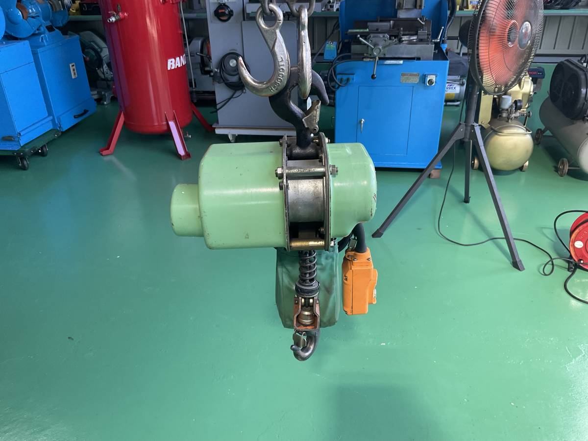 Yahoo!オークション - 電動チェーンブロック 250kg 1/4E 日立 Yahoo!オークション - 電動チェーンブロック 250kg 1/4E 日立