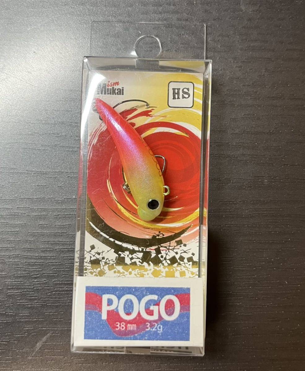 新品未使用品 ムカイ ポゴ HS 3.2g ブルパレッドテール RG オリカラ エリア トラウト Mukai POGO ショップ ボトム ルアー トレモ オオツカ_画像1