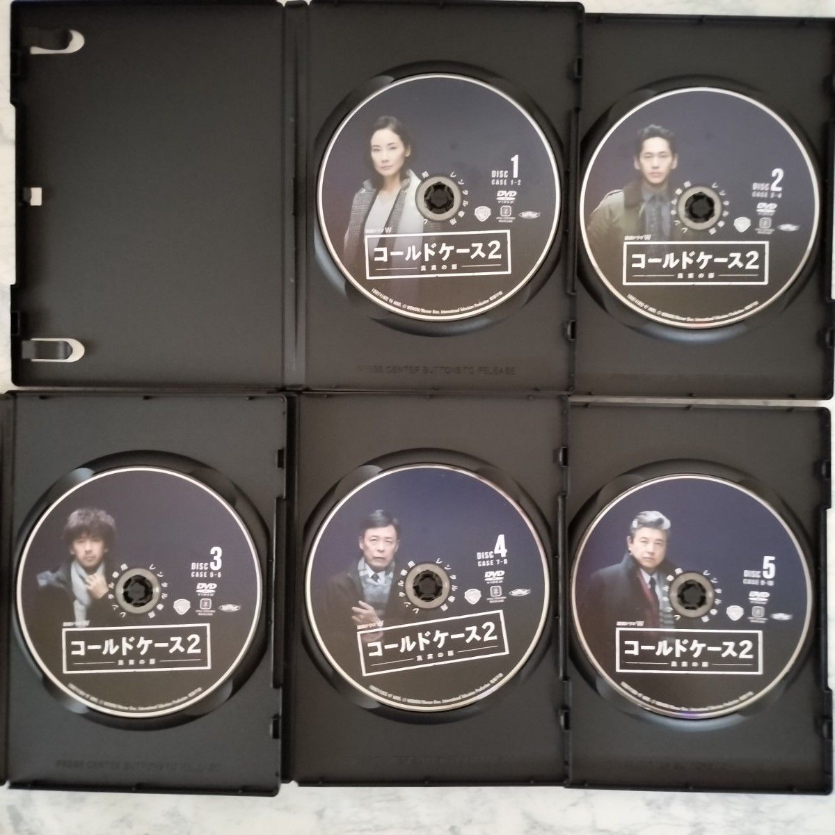 DVD 連続ドラマW コールドケース1期 2期 3期 ~真実の扉~ 計15巻
