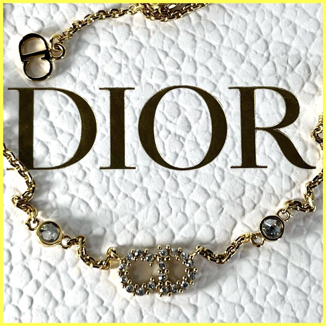 美品Dior ディオール CLAIR D LUNE CDロゴ ネックレス | transparencia