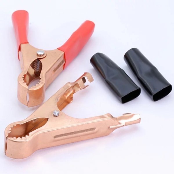 wani. clip battery clip 70mm 10 piece set red black 5 pair copper plating isolation attaching large .wanigchi booster clip free shipping same day shipping 