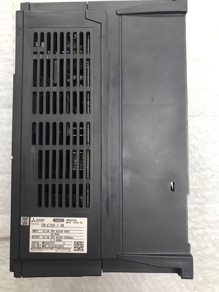 三菱インバータFR-E720-7 5K動作保証2019年製|Yahoo!フリマ(旧 三菱インバータFR-E720-7 5K動作保証2019年製|Yahoo!フリマ(旧