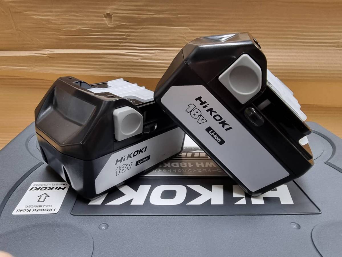 【希少!!】 純正 Hikoki 未使用 日立 X2個セット BSL1830 バッテリー リチウムイオン電池 3.0Ah 18V 工機ホールディング パーツ 【希少!!】 純正 Hikoki 未使用 日立 X2個セット BSL1830 バッテリー リチウムイオン電池 3.0Ah 18V 工機ホールディング パーツ