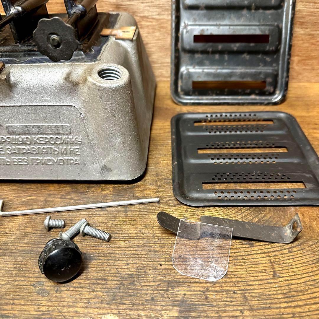 美品】ほぼ未使用品 ビンテージ 旧ソ連アイロンストーブ KZ1 SHMEL
