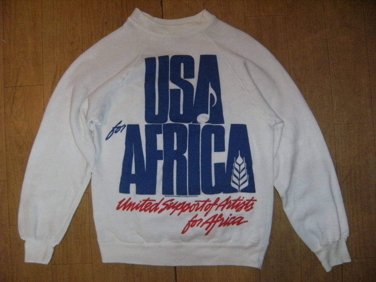 本格派ま! 貴重☆昭和レトロ☆USA製品☆当時物 1985年☆洋楽 USA FOR