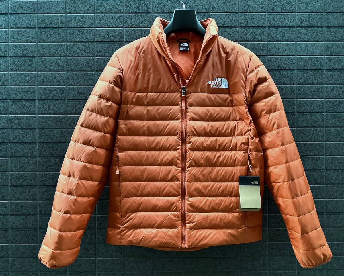 ◆モデル出品◆新品 XLサイズ ノースフェイス USAモデル フレアグースダウンジャケット550フィル オレンジ The North Face R.D.S認証