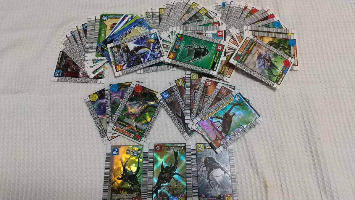 まとめ売り 2006年DS アクティオンゾウカブト 他 レア多数含むダブリ