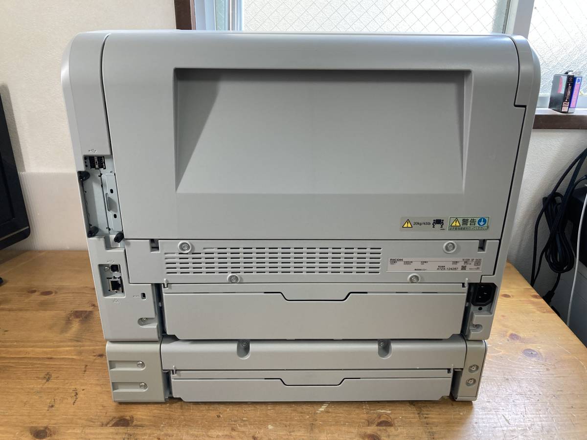 RICOH リコー A4 モノクロ レーザー プリンター SP 6430 SP6430 62323 250枚 増設 トレイ 6400 トナー付_画像10