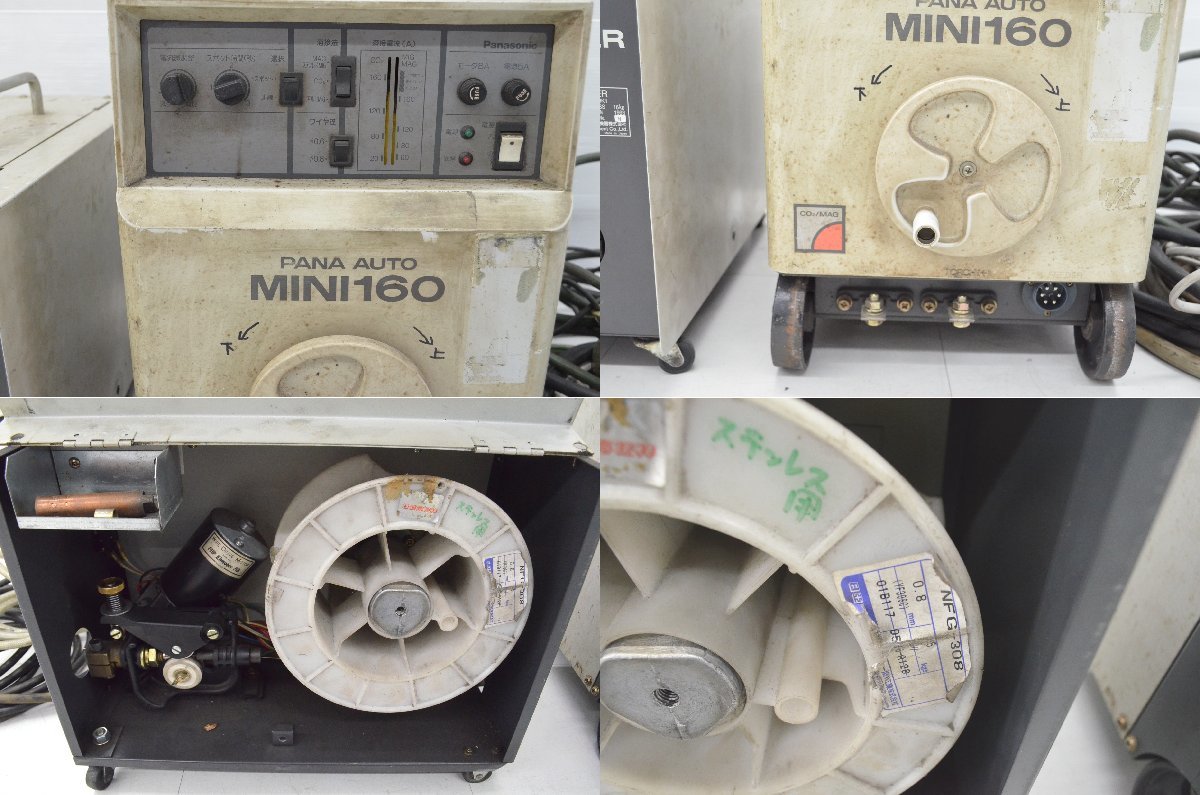 rmm】 パナソニック MINI160 一元制御式CO2 半自動溶接機 YD rmm】 パナソニック MINI160 一元制御式CO2 半自動溶接機 YD