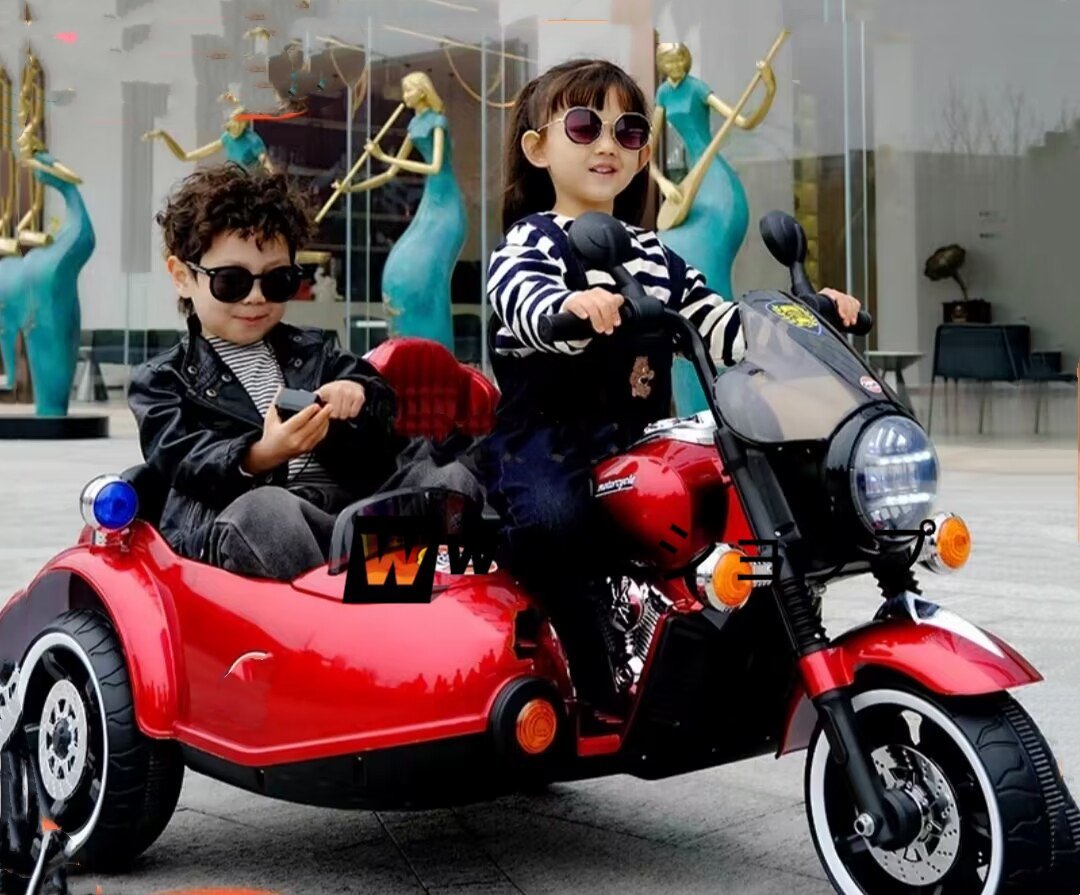 子供の電動バイク赤ちゃんの三輪車子供の二人乗り充電おもちゃの二人乗りベビーカーです