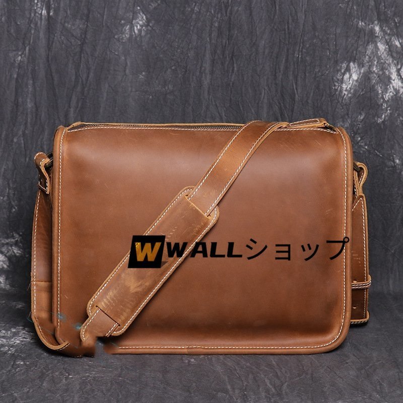 【希少!!】 強くお勧め★ショルダーバッグ メンズ 男性用 ビジネスバッグ アウトドア A4書類 牛革 カジュアル メッセンジャーバッグ 斜め掛け 本革 ショルダーバッグ 【希少!!】 強くお勧め★ショルダーバッグ メンズ 男性用 ビジネスバッグ アウトドア A4書類 牛革 カジュアル メッセンジャーバッグ 斜め掛け 本革 ショルダーバッグ