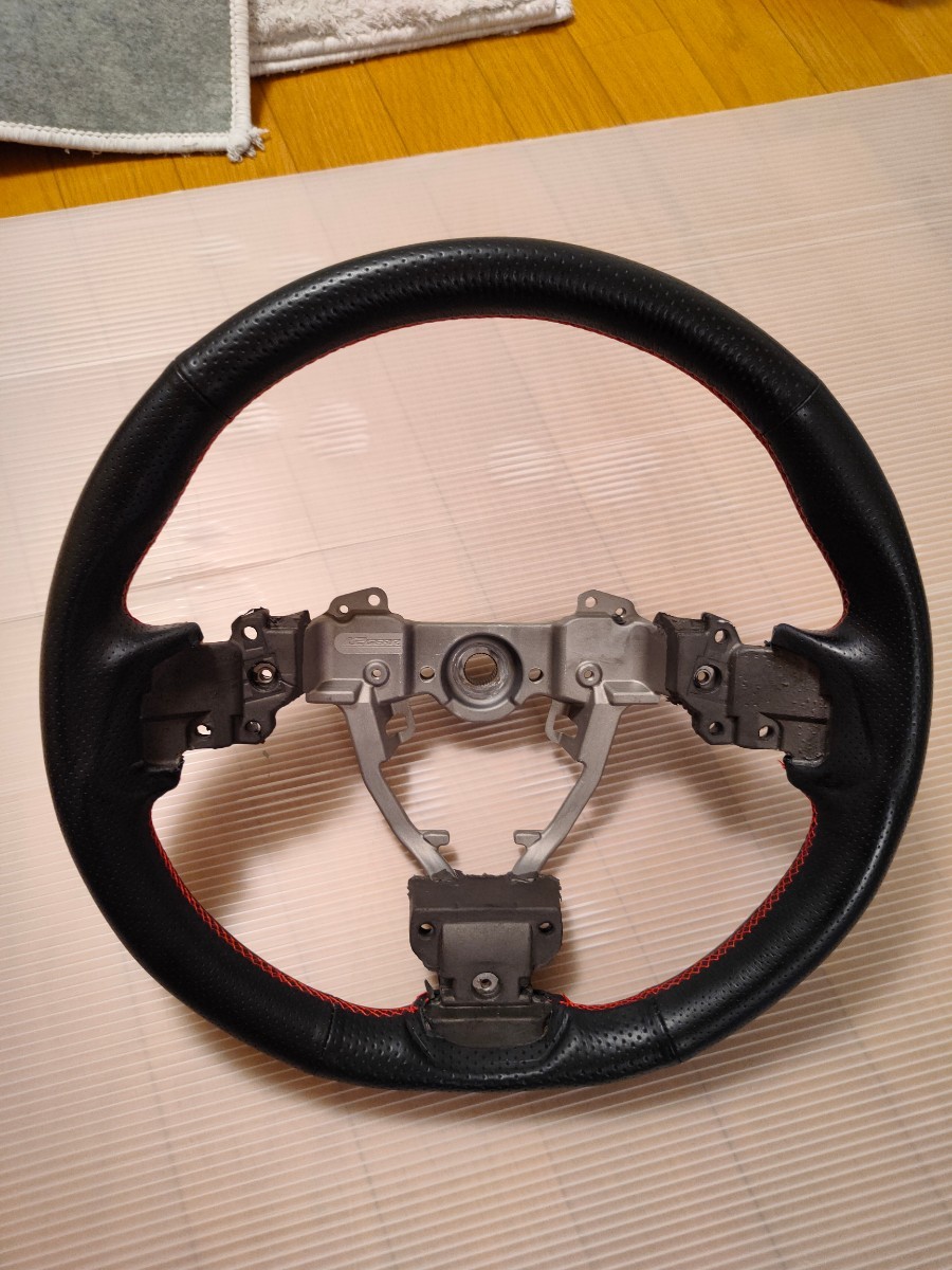 【美品】【1円】レガシィBM/BR 社外ステアリング REIZ Sports Steering 360 ダムド DAMD_画像1