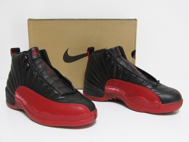 96年製 1996 VTG NIKE AIR JORDAN 12 ORIGINAL OG BRED 130690-061 US9