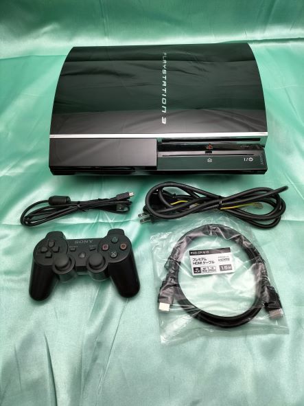 完全OH済み品】『保証30日付』PS3 本体初期型CECHA00 HDD:60GB〈すぐ