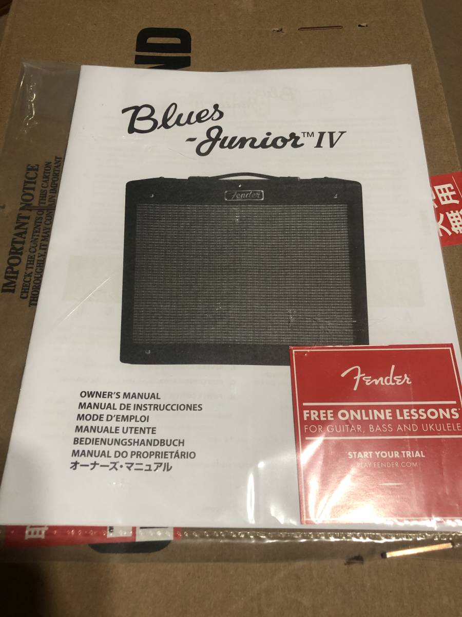 Fender Blues Junior IV 国内正規品 美品 | normanhubbard.com