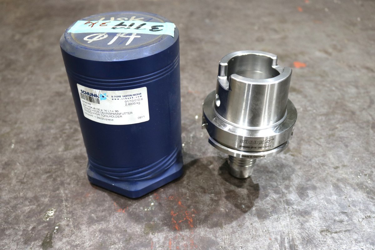 《3719》SCHUNK ツールホルダ 未使用 新古品 204069 Φ14 09111011 シュンク マシニングセンター