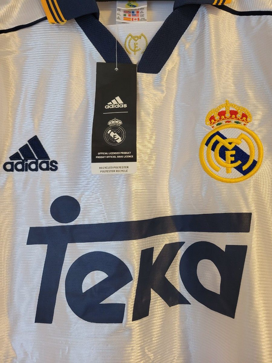 レアルマドリード ユニフォーム 98/00 ホーム サッカー adidas レアルマドリード ユニフォーム 98/00 ホーム サッカー adidas