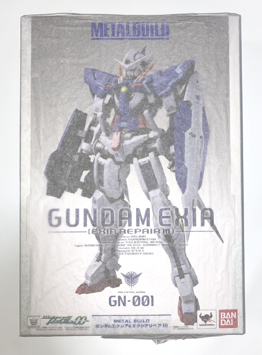 新品 未開封品 METAL BUILD ガンダムエクシア&エクシアリペアIII 機動