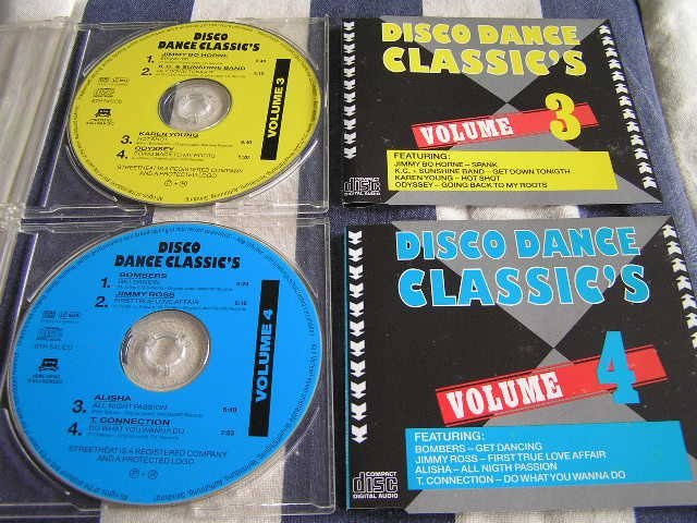 【RB305】《Disco Dance Classic's - Vol. 3 & 4 / ディスコ・ダンス・クラシックス》2CD_画像1