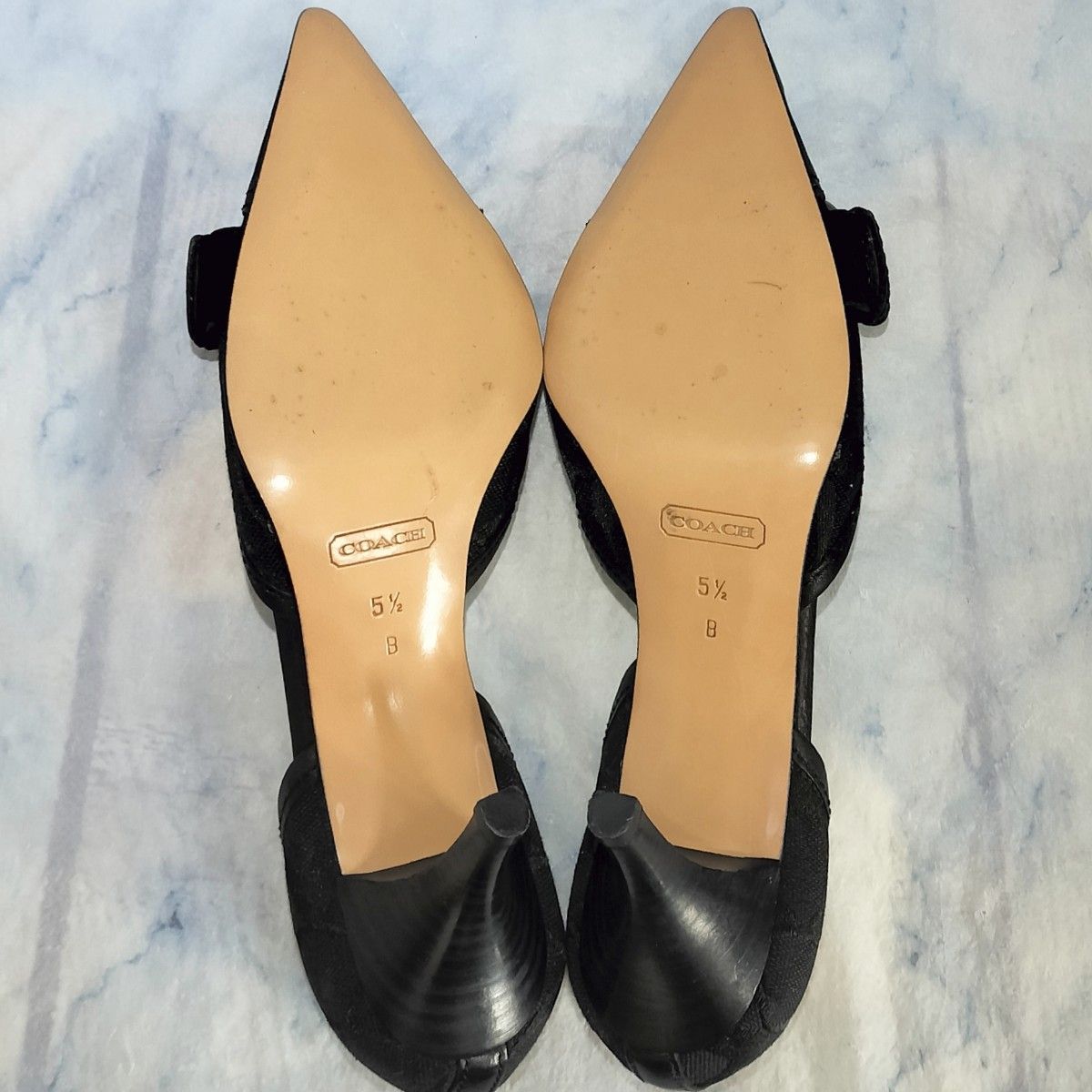 超美品 COACH パンプス - 通販 - hydro-mineral.net