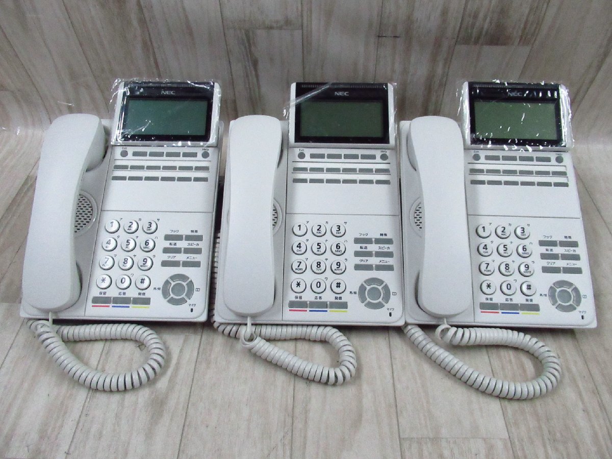 日本産】 12ボタン標準電話機 WX Aspire UNIVERGE NEC キレイ 保証有