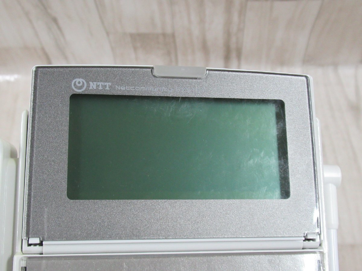 ▲Ω YA1 17266◆保証有 NTT NX2-(24)CCLIPTEL-(1)(W) αNX2 24ボタンカールコードレスIP電話機 17年製 通電確認済・祝!!10000取引突破!!_画像4