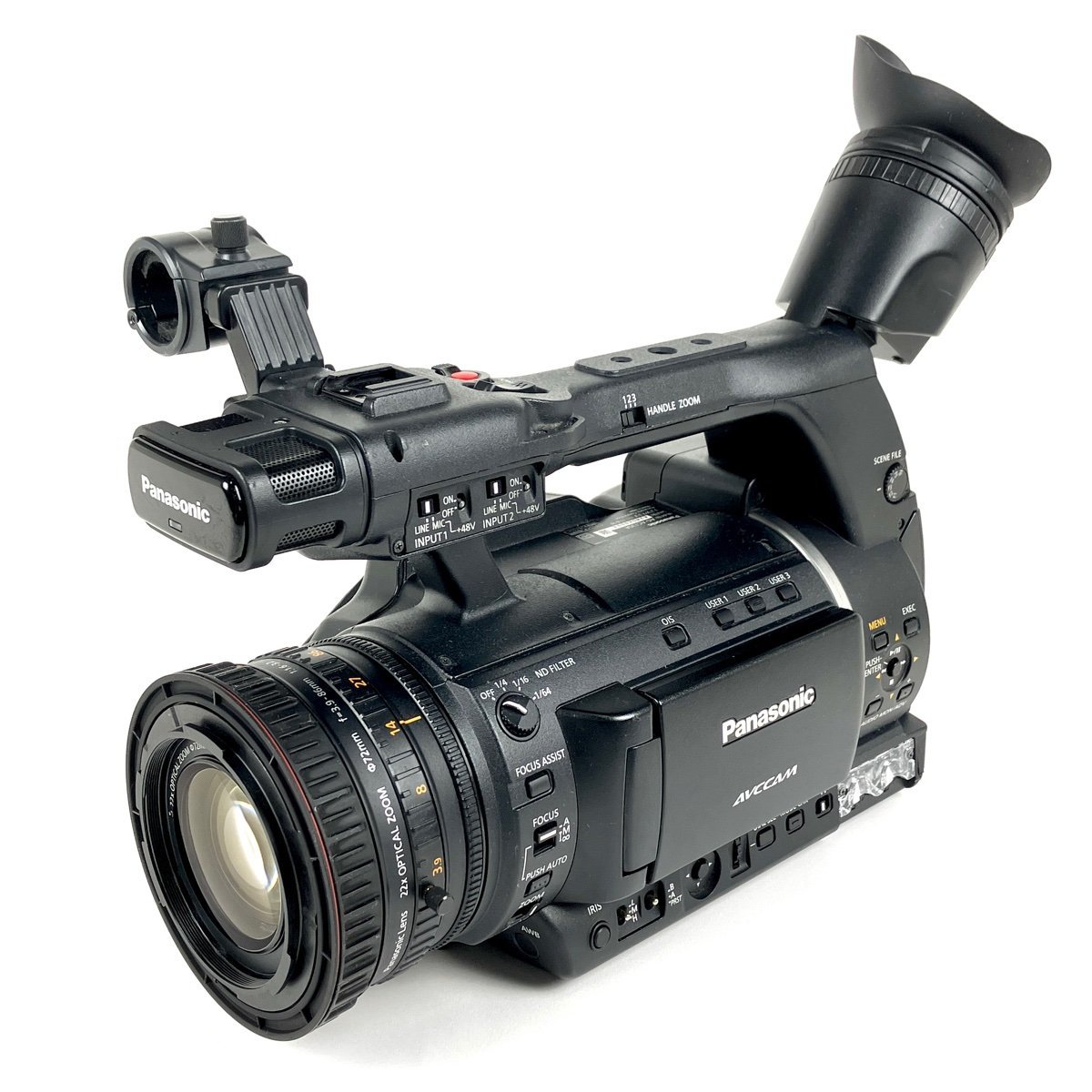 愛用 AG-AC130A Panasonic パナソニック 業務用ビデオカメラ 【中古