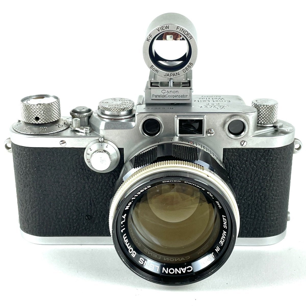 ライカ LEICA IIIf + Canon 50mm F1.4 Lマウント L39 ［ジャンク品