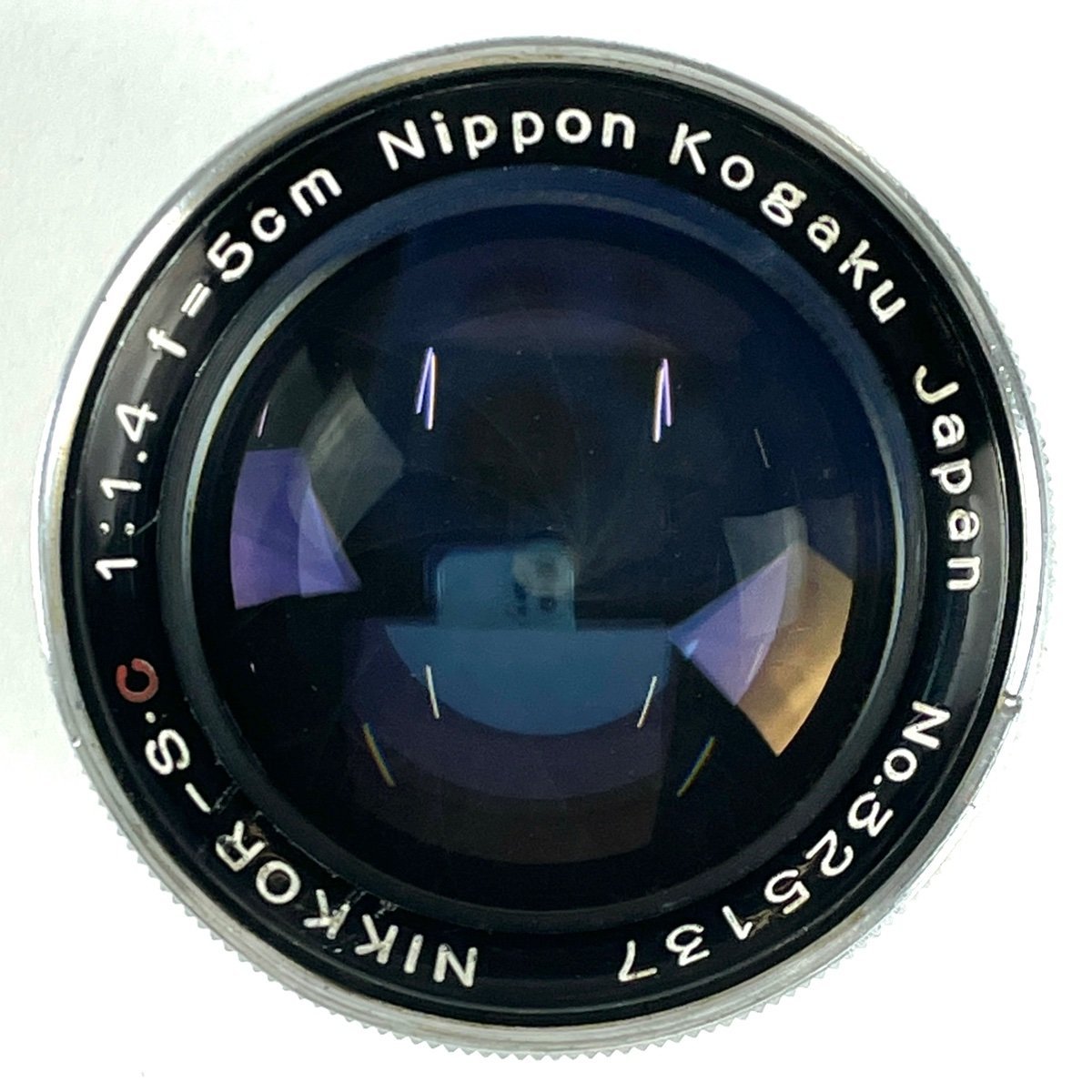 ニコン Nikon S 8桁 + NIKKOR-S.C 5cm F1.4 ［ジャンク品］ フィルム レンジファインダーカメラ 【中古】_バイセル 31058_8