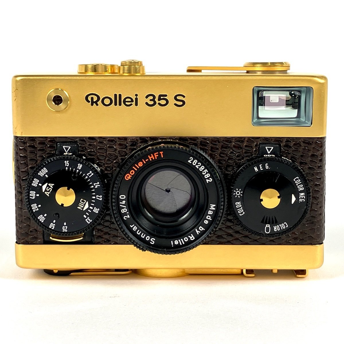ローライ ROLLEI 35S ゴールド 60周年記念モデル 限定 フィルム