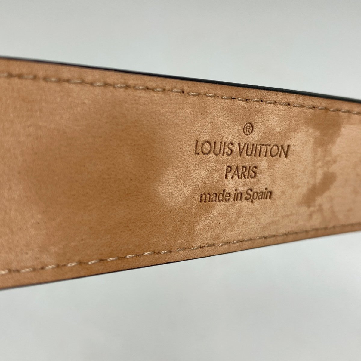 ルイ・ヴィトン Louis Vuitton サンチュール イニシャル ベルト エピ