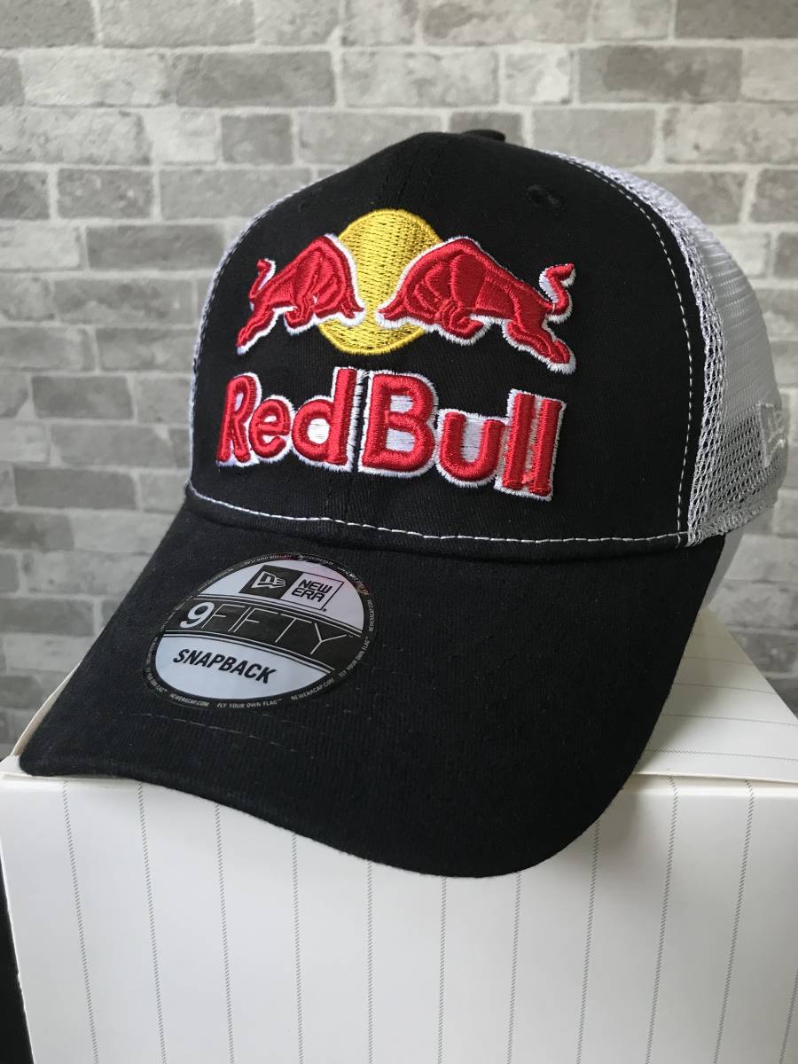 海外セレブアスリート御用達☆RED BULL*NEW ERA☆スナップバック