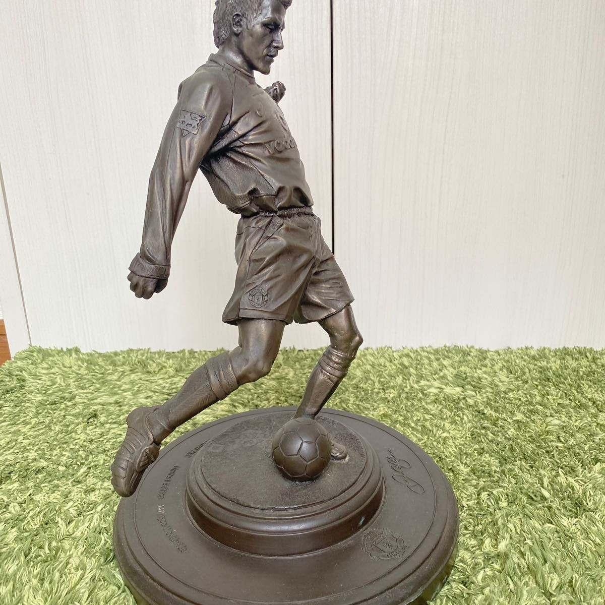 デビットベッカム ブロンズフィギュア(ジャンク品)