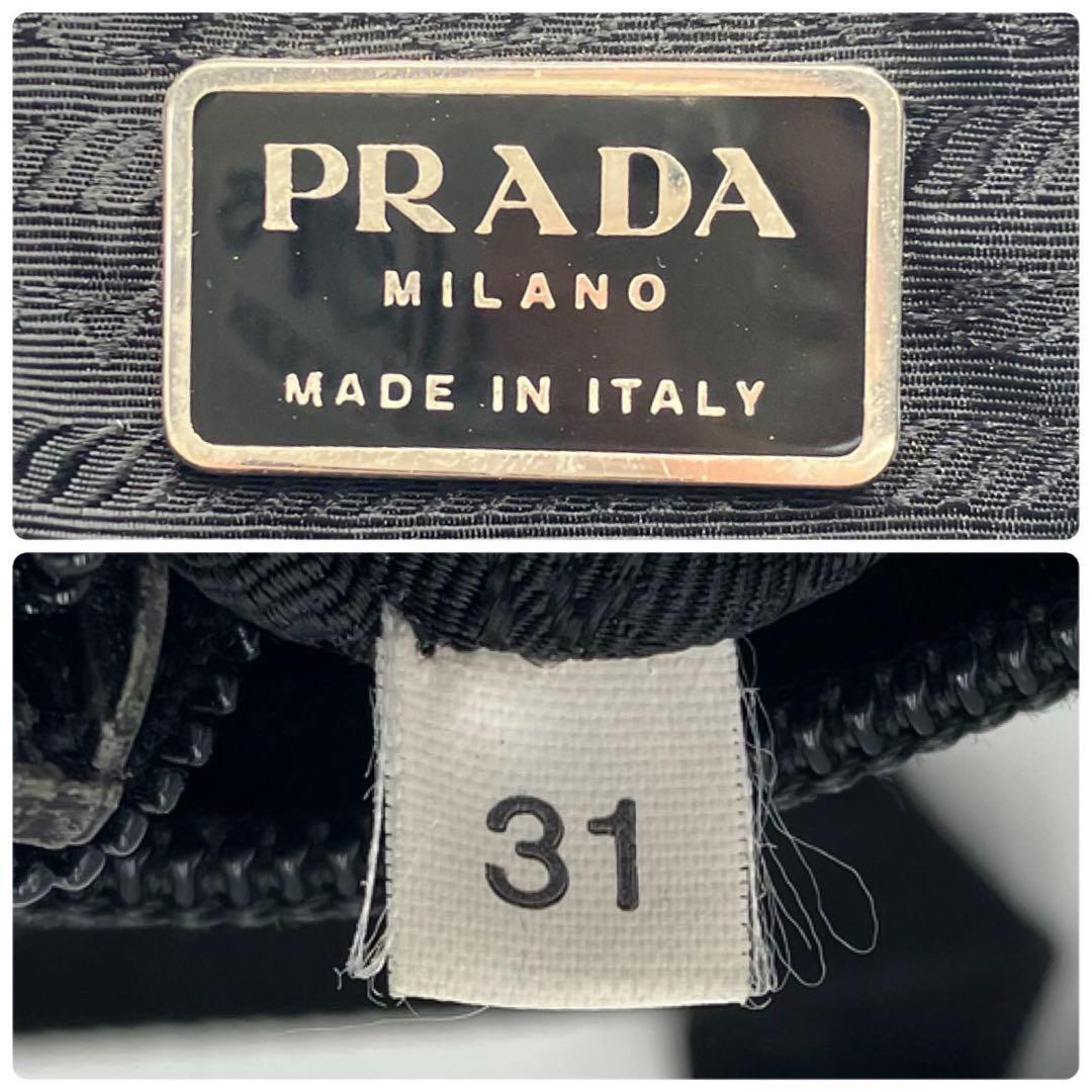 極美品】PRADA プラダ アクセサリーポーチ ショルダーバッグ