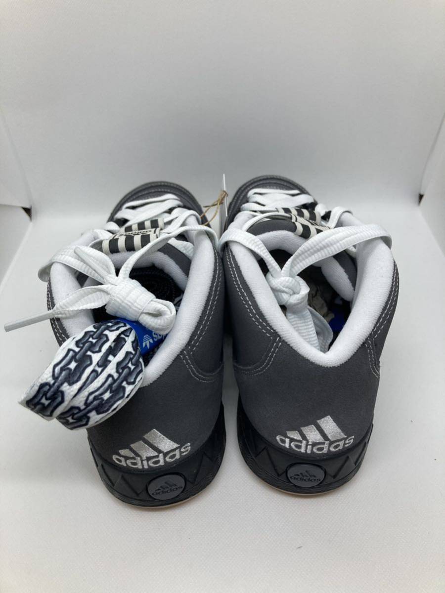 未使用 YNUK × ADIDAS ADIMATIC ミッドグレー IE2174 ヤヌーク アディダス アディマティック スニーカー　26.5cm_画像2