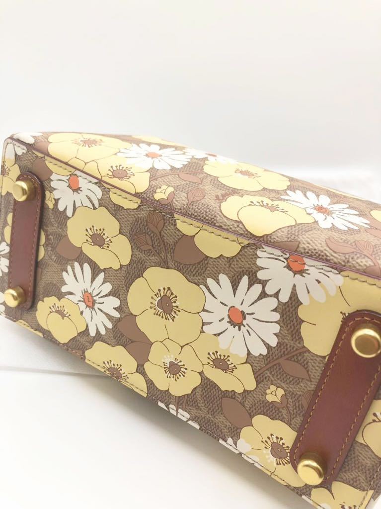 COACH☆新品】ウィロウ バケット バッグ シグネチャー☆フローラル☆花