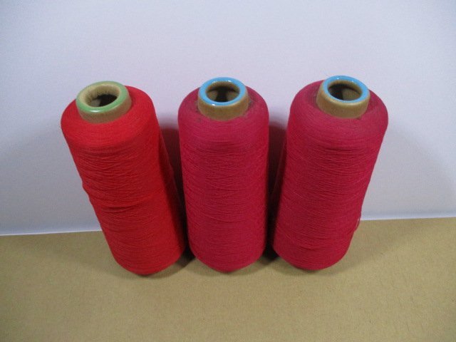  craft sewing brand u- Lee sewing-cotton red red series all sorts color 3 pcs set 1110 44 number as good as new used beautiful beautiful goods photograph details reference ITO-541