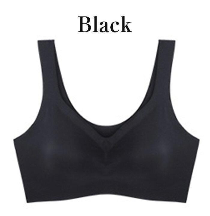 ナイトブラ レディース 育乳 バストアップ ノンワイヤー 夜用マタニティ 黒XL ブラックn_画像3