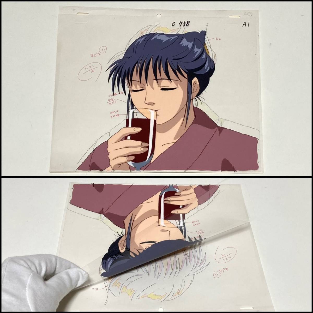 まとめ当時物セル画きまぐれオレンジ☆ロード鮎川まどか春日 まとめ当時物セル画きまぐれオレンジ☆ロード鮎川まどか春日