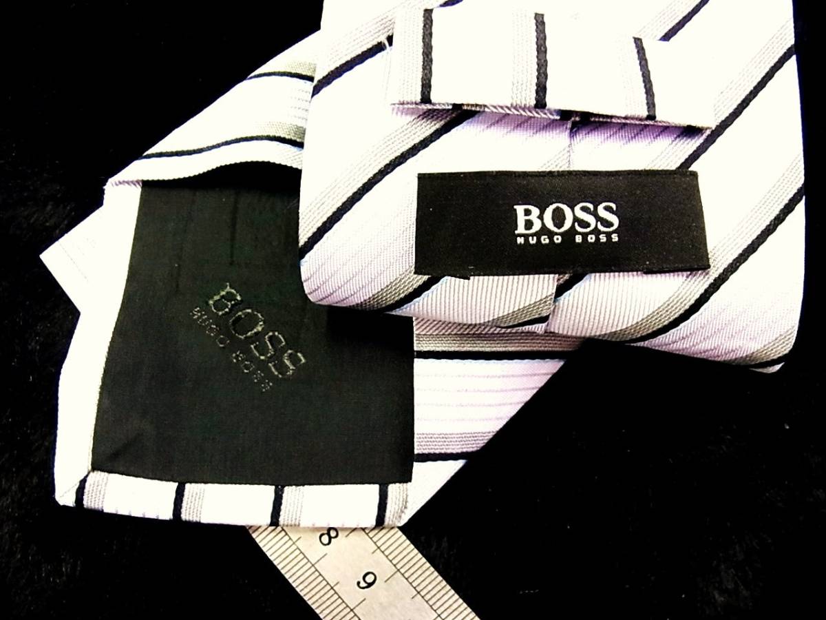 ■■SALE③■№3845良品【ＢＯＳＳ】ヒューゴ・ボスのネクタイ_画像2