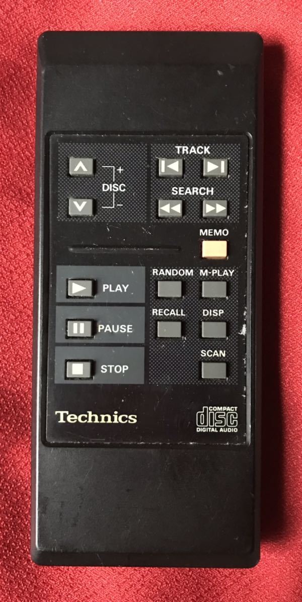 Technics CD auto changer remote control YEFX999681