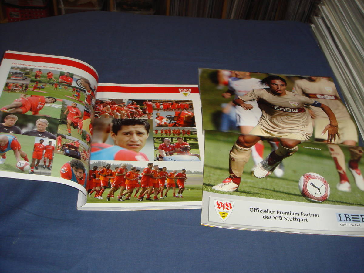  soccer foreign book ⑥ VfB Stuttgart FC2 pcs. set ( Germany soccer Lee g) licca rudo*o Solio pa bell * Pal do Andre as* Beck 