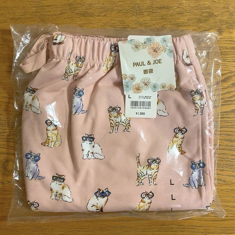 PAULJOE PARIS トランクス　猫　猫柄　新品　未使用　Lサイズ