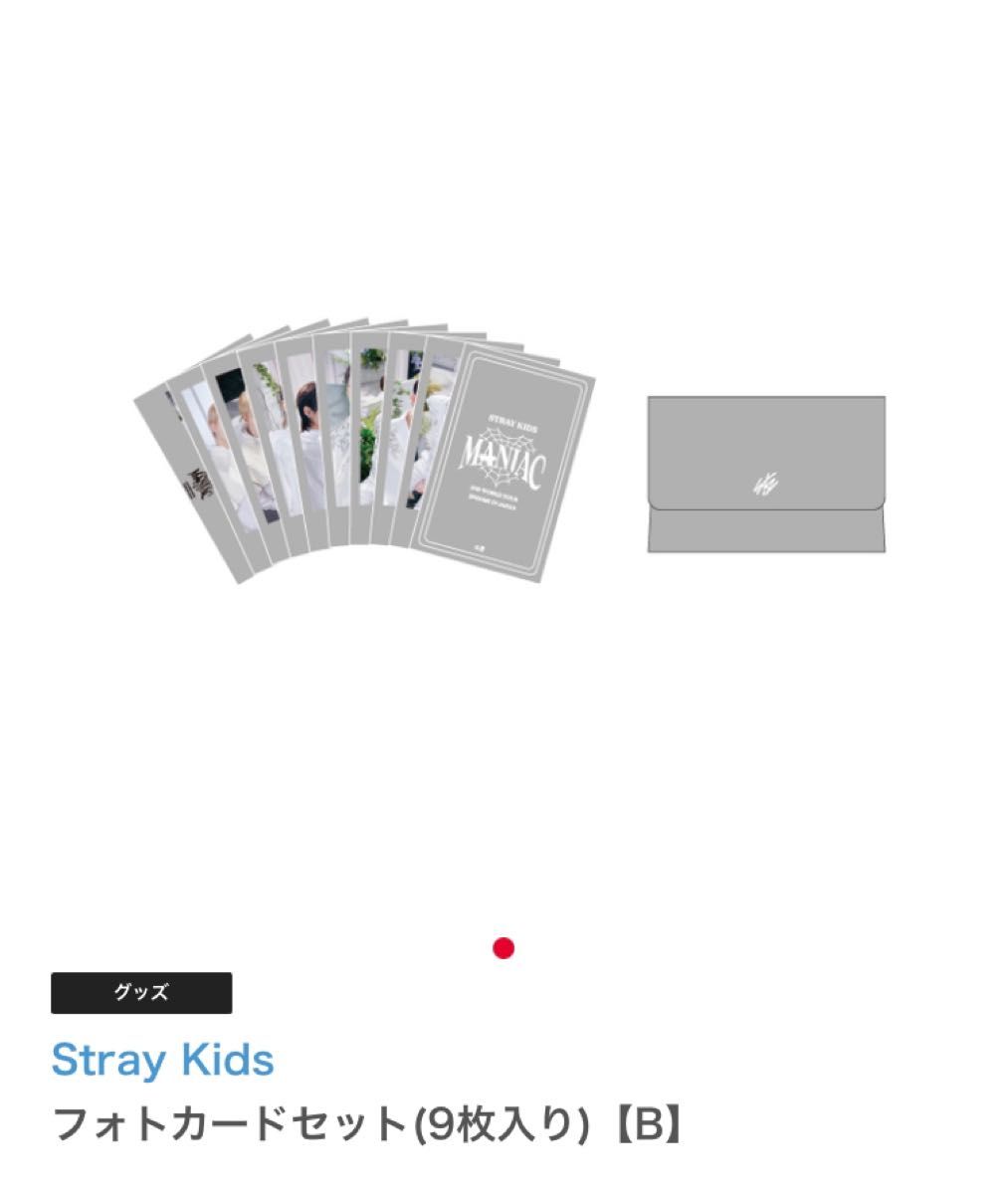 Stray Kids MANIAC ENCORE フォトカードセット A B セット 新品未開封 スキズ アンコン 