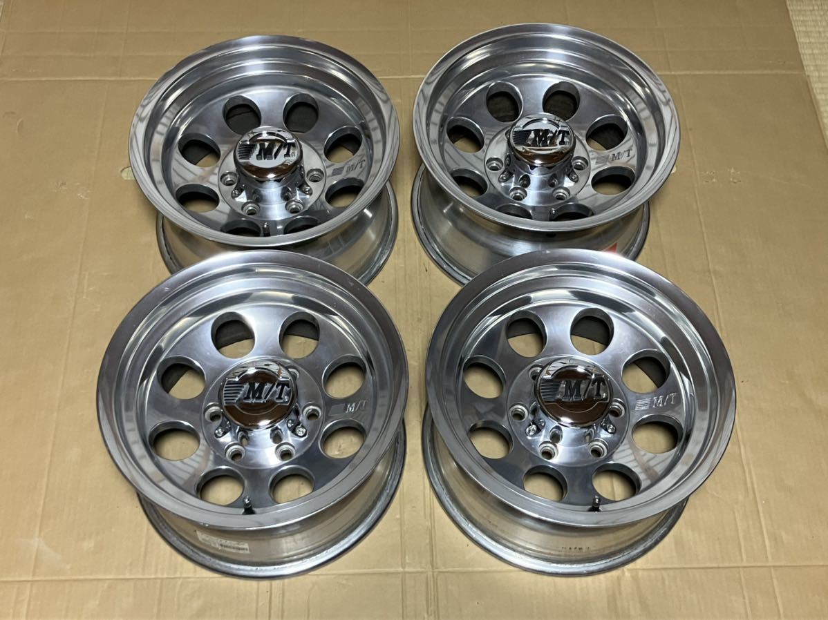 ミッキートンプソン 15インチ 8J -22 PCD139.7 6H センターキャップ