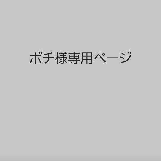 ポチ様専用ページ