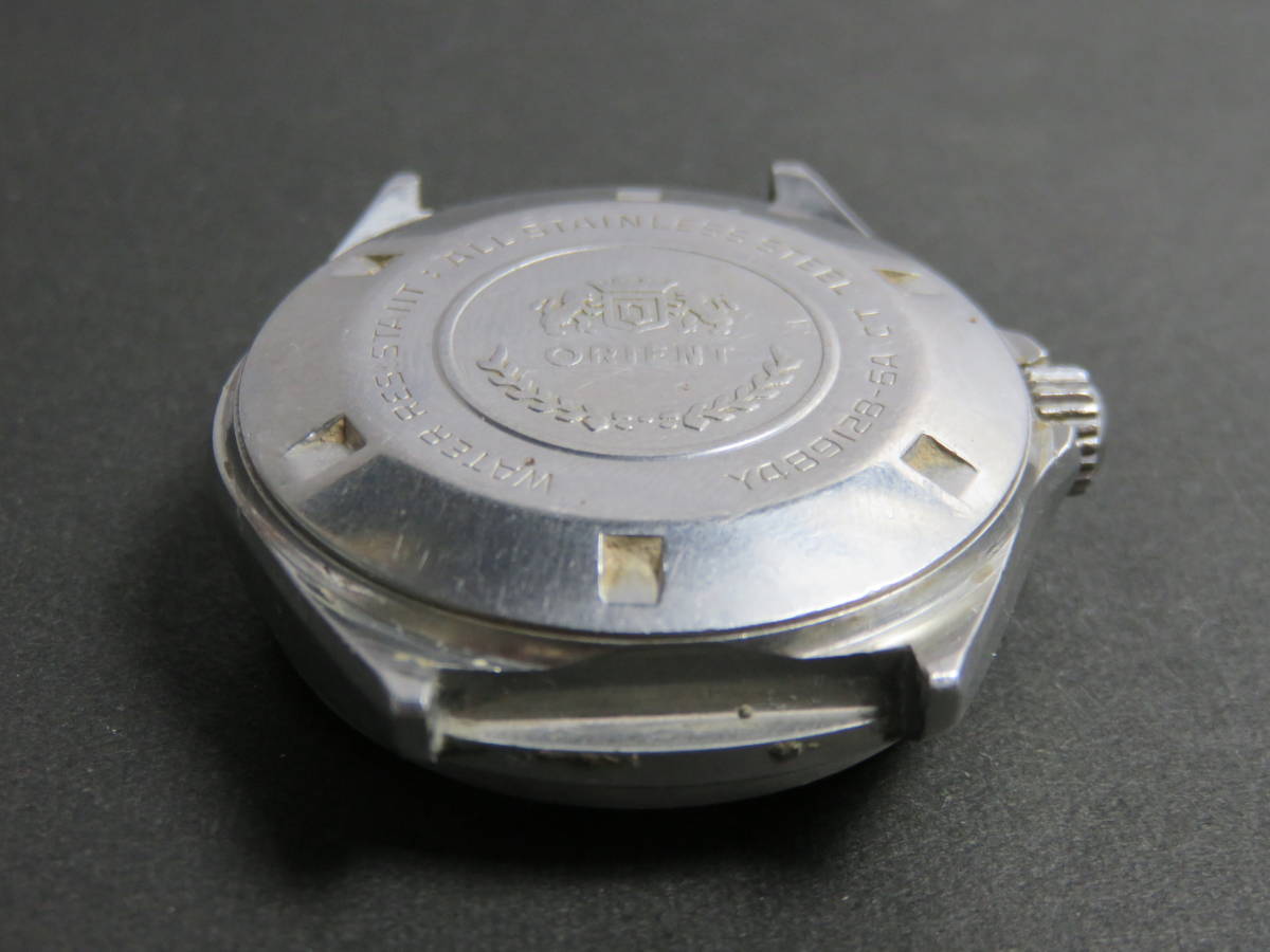オリエント ORIENT 21石 自動巻き 3針 デイデイト Y489128-6A 男性用 メンズ 腕時計 V45 ジャンクの画像8